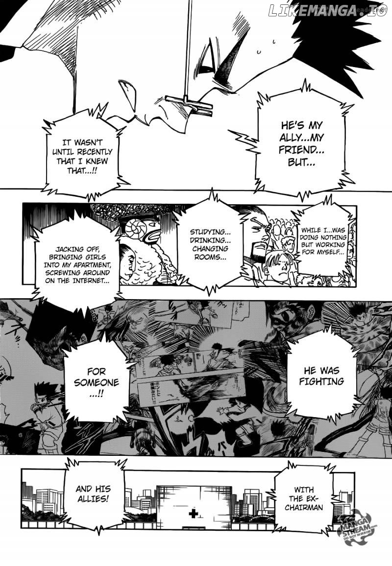 Hunter x Hunter, Chapter 332 image 08